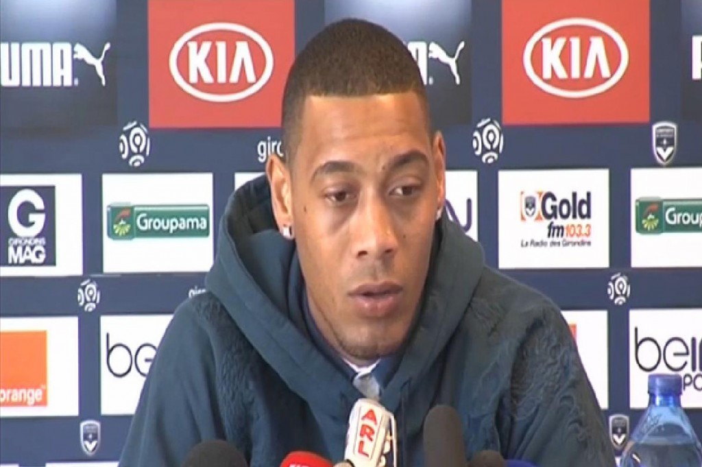 Hoarau au point presse avant Lyon